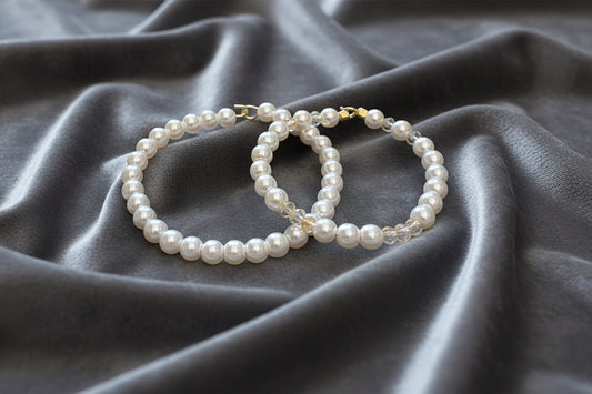 Pearl Bangle Bracelet